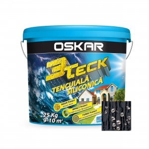 TENCUIALA DECORATIVA OSKAR 3TECK ANTRACIT SCOARTA