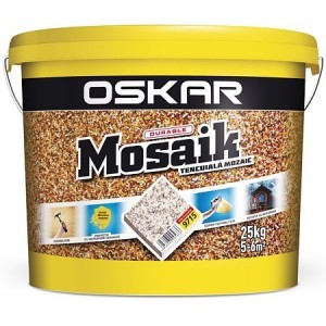 Tencuiala decorativa OSKAR Mosaik 9715