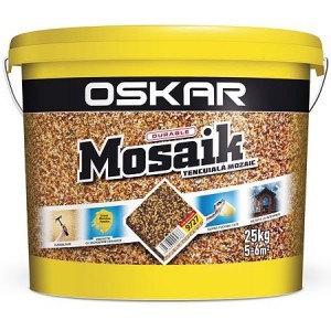 Tencuiala decorativa OSKAR Mosaik 9727