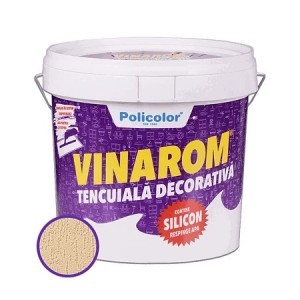 TENCUIALA DECORATIVA VINAROM CREM NISIP 25KG