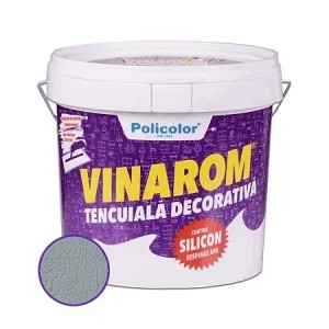 TENCUIALA DECORATIVA VINAROM GRI ARGINT 25KG