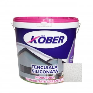 Tencuiala decorativa Kober siliconata alba bob orez