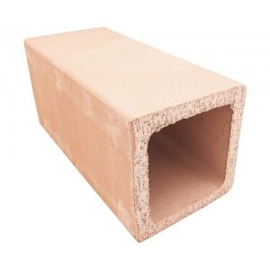 Burlan ceramic mic samota 18cm*18cm*30cm crem