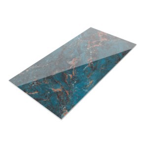 Gresie portelanata rectificata Laocoon Aqua, 60X120, lucioasa