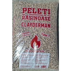 Peleti Clayderman sac 15kg A1