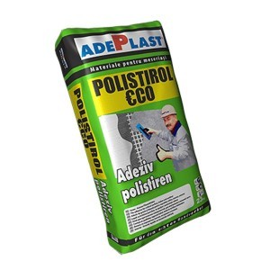 ADEZIV POLISTIREN SI MASA SPACLU POLISTIROL ECO PLUS